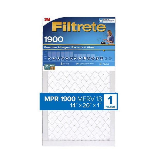 3M UA05DC-6 14x20x1 Filtrete Ultimate Allergen Filter (1-Pack) UA05-4