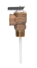 Cash Acme 15836A-0150 MNPT Bronze Temperature and Pressure Relief Valve FNPT