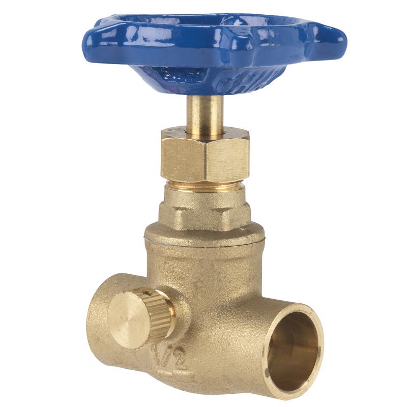 Homewerks 220-4-12-12 Swing Check Valve, x Solder, Brass, 1/2-Inch, 0.5 Inch, No Color