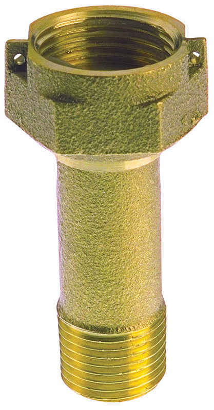 Mueller BK Products 3/4 in. x 3/4 in. Brass Meter Coupling MIP 105-784NL