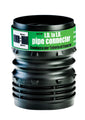 Flex-Drain ADP53302 I.D. to 4-Inch I.D. Pipe Connector, Landscaping Drain Pipe Adapter,black