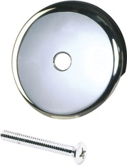 Plumb Pak PP826-10 bathtub drain faceplate Silver