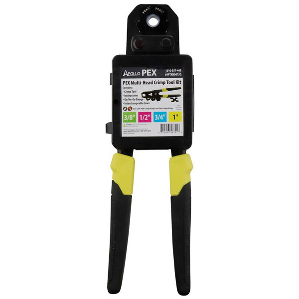 Conbraco Apollo PEX 69PTKH0015K 3/8-inch - 1-inch Multi-Head Crimp Tool Kit