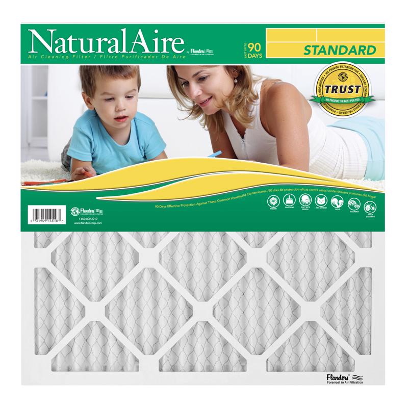 10x10x1, Naturalaire Standard Air Filter MERV 8, 84858.011010, Pack12
