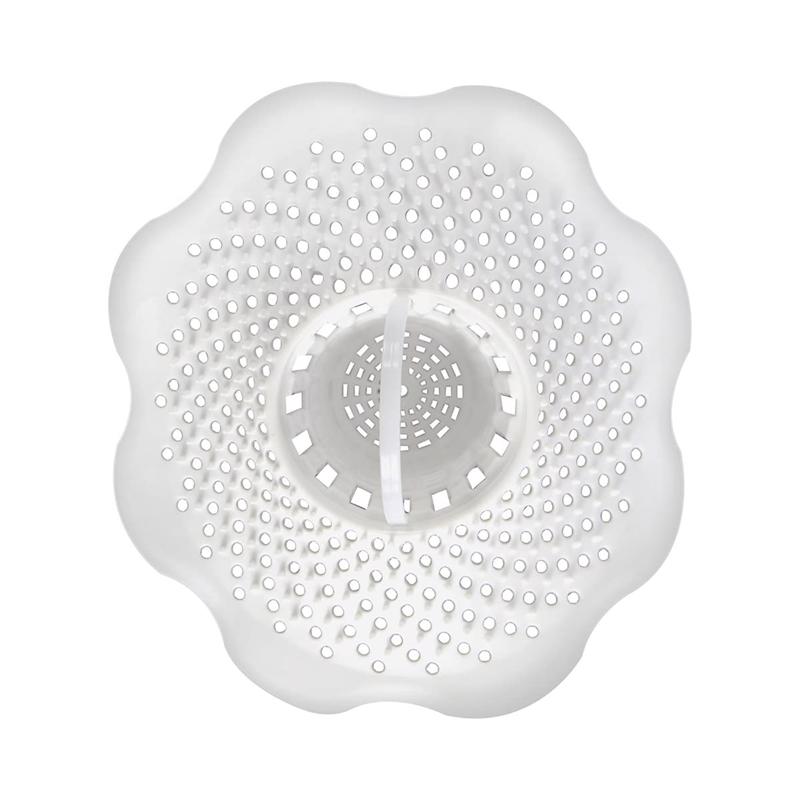 Danco 10306, Tub Protector Hair Cather and Strainer, Hair Drain Clog Prevention Drain Snake, Snare and Auger