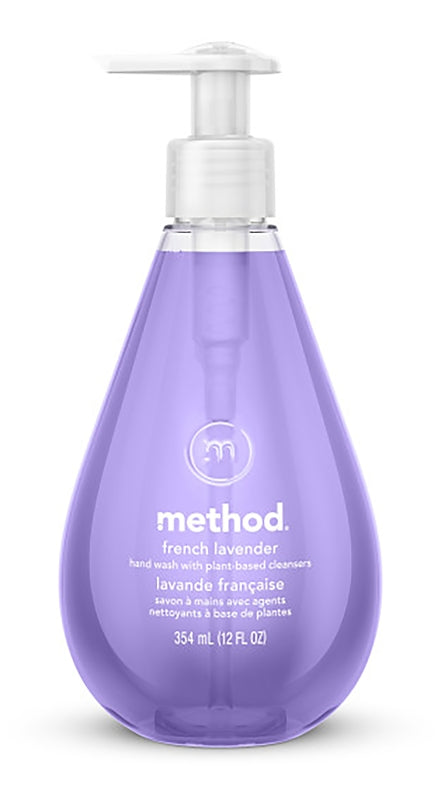Method Gel Hand Wash, French Lavender, 12 oz, 1 pack, Packaging May Vary 00031