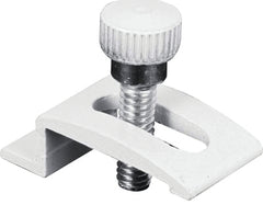 Prime-Line T 8725 Storm Door Panel Clip with Screws, 1/4 In (Pack of 8), White 326-0197