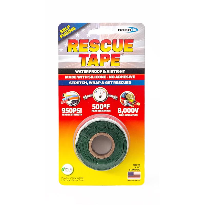 Harbor Products Tape Silicone Green 1INX12FT RT12012BGN