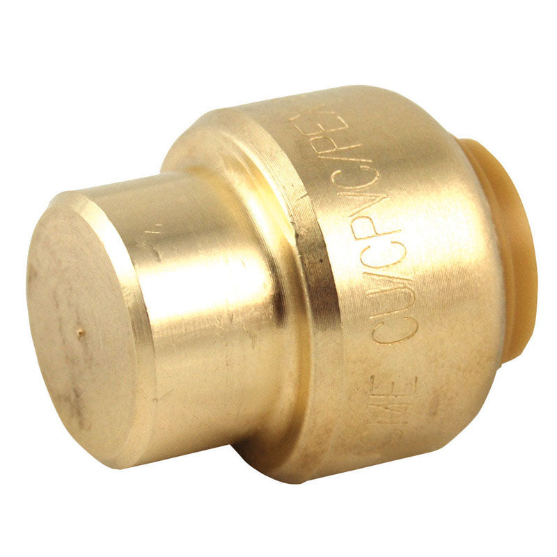 Shark Bite U512LFA 3/8" Brass End Cap (10-Pack)