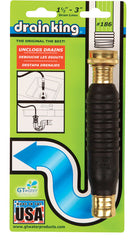 Drain King 186 Bathroom Sinks, Showers, and Swimming Pool Drains, 1.5 to 3 Inch