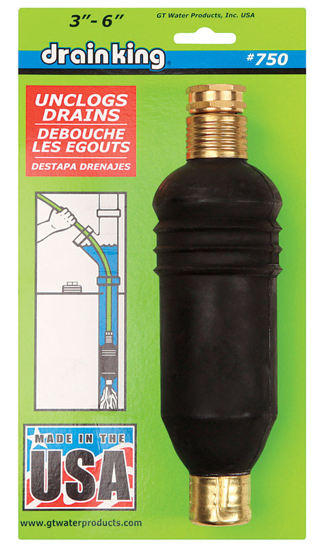 Gt Water Products 750 Drain King® Unclog Hose Attachment