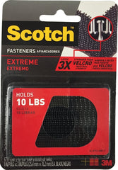 Scotch RF6731 hook & loop fastener, Black