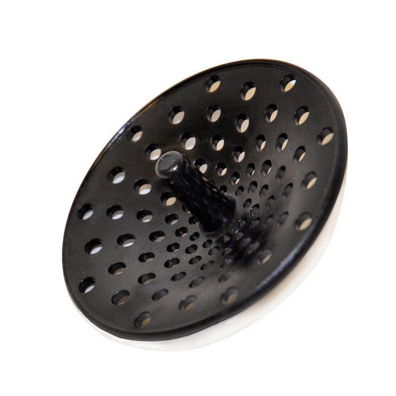 Danco Kitchen Sink Drain Garbage Disposal Strainer | Drain Protector | Black Concave Design (10427), 3.25 inches
