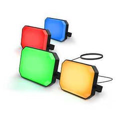 Feit E26 (Medium) Smart-Enabled LED Floodlight Bulb Color Changing 20 Watt Equivalence 4 pk FLD/RGBW/AG/4