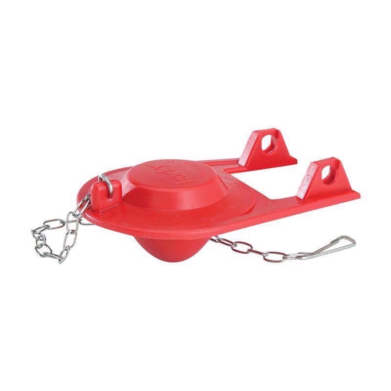 Korky 2001BP Premium Universal Flapper, 1 Pack, Red