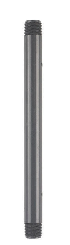 B & K Pvc Nipple 1/2" X 10" Gray Schedule 80