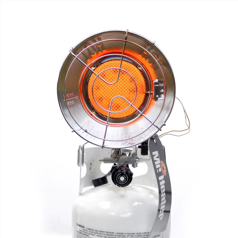 Mr Heater F242100 10-15K BTU Single Tank Top Propane Patio Heater
