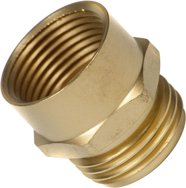 Gilmour Pro Male to Female Hose Connector, Swivel Hose Connector Thread Size 3/4" NPT (M) to 3/4" NH (F) 807704-1001