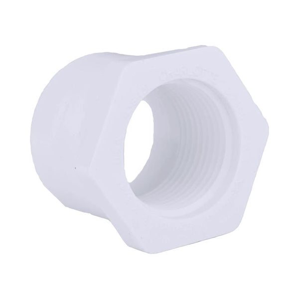 CHARLOTTE PIPE 1 x 3/4 SCH 40 REDUCER BUSHING SPGXFPT PRESSURE (1 Unit Piece) PVC 02108 0800