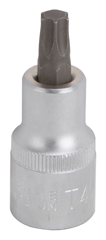 MINTCRAFT 3505012314 Socket T45 Star Bit, 1/2 Drive