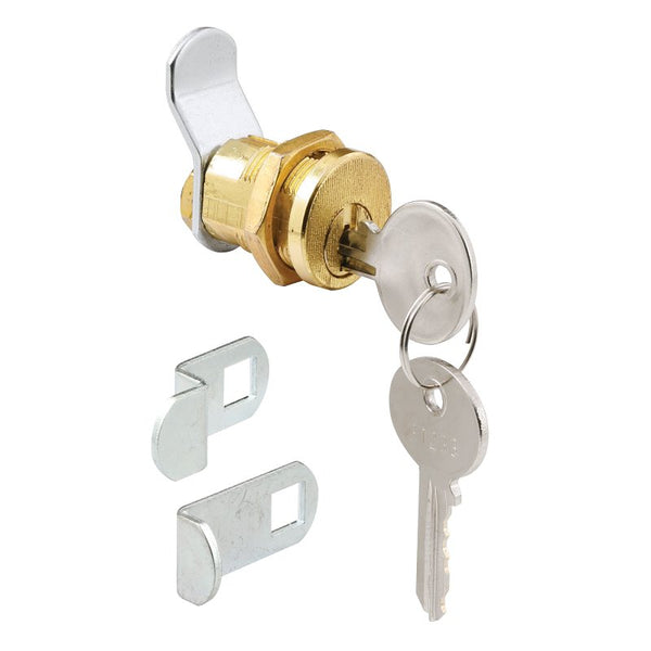 Defender Security S 4648 Mailbox Lock for Pedestal Mailboxes, Brass, 5-Pin Cylinder