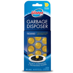 Summit Brands Glisten Tablet Garbage Disposer Freshener 10 pk DPLM12T (2-Pack)