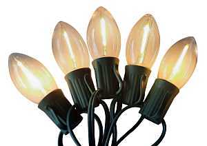 Santa'S Forest, Inc 26918-M 25ct C9 Clear Led