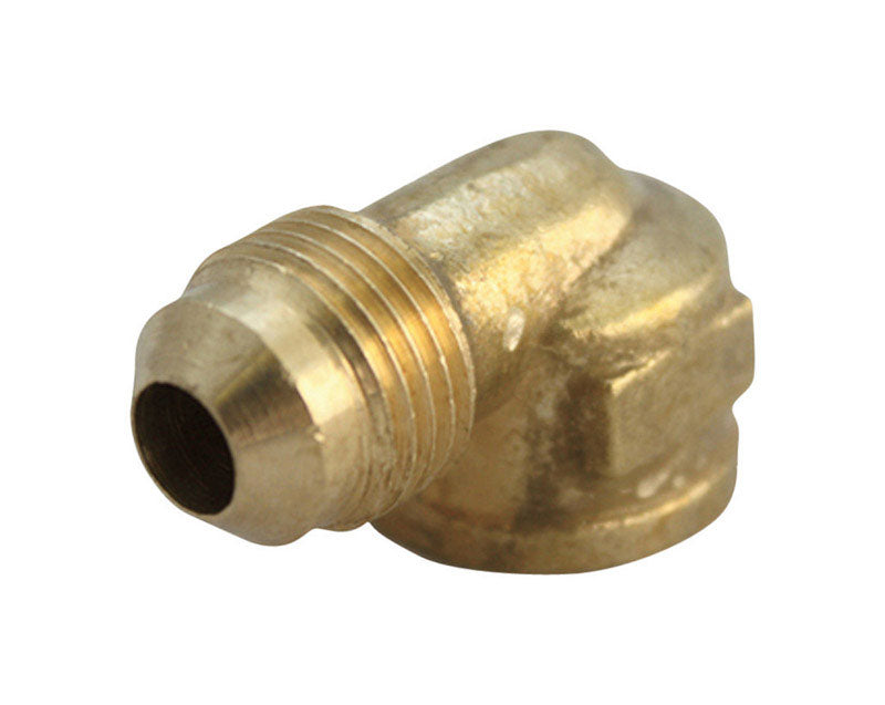 JMF 1/2 in. Flare x 3/4 in. Dia. FPT Brass 90 Degree Elbow