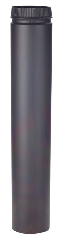 Selkirk Metalbestos Black 266036 6 X 36-Inch Matte Double Wall Smoke Pipe