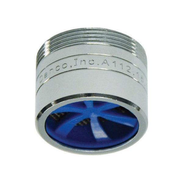 Danco Dual Thread 15/16 in.- 27M x 55/64 in.-27F Chrome Aerator Adapter 9D00010476