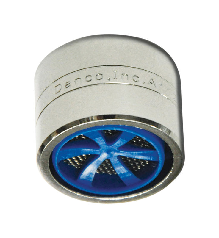 Danco 10481 55/64"-27F 1.5 GPM Female Water Saving Aerator with Cyclone Technology, 55/64"-27F 1.5 GPM - Female, Chrome
