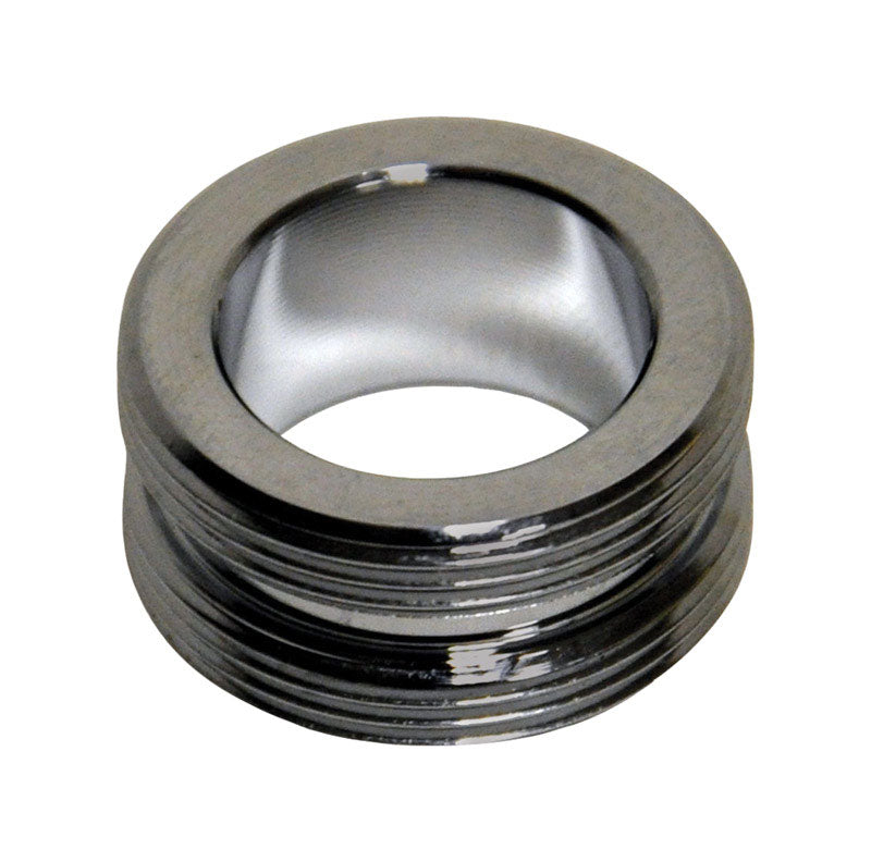 DANCO Easy-to-Install, Reduced-Lead Male/Male Faucet Aerator Adapter, Chrome, 55/64-Inch (27M) x 55/64-Inch (27M), 1-Pack (10525)