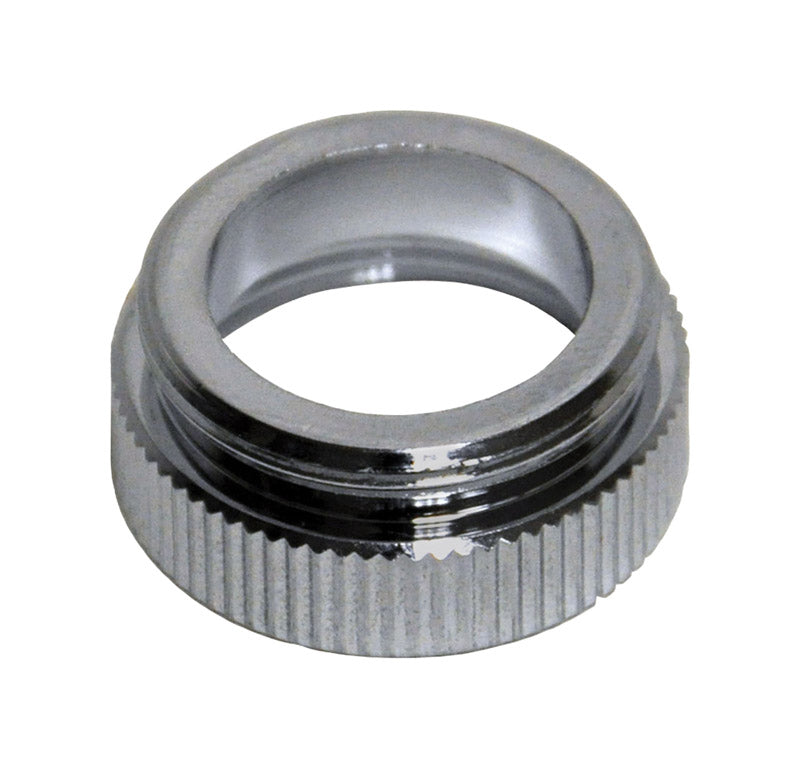 Danco 10510 Aerator Adapter, For Use With Chicago Faucets, 2.5 gpm, 55/64-27 Male X 13/16-24 Female, Brass