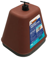 Thermwell Frost King FC2 Plastic Faucet Cover, Rectangular, Single, Dark Red