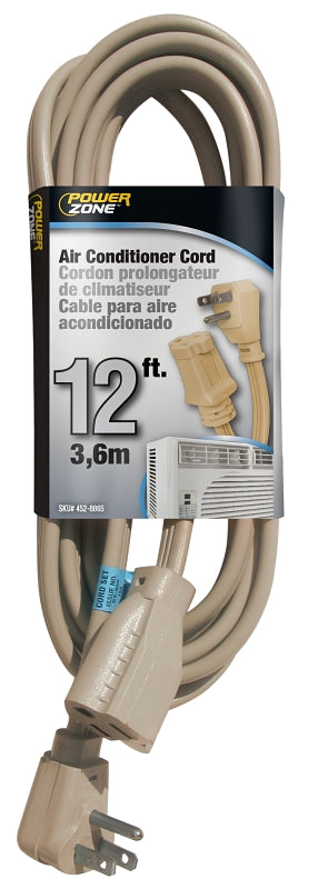 Air Conditioner Extension Cord, 12' Beige