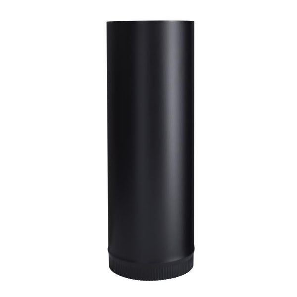Imperial Stove Pipe, Black, 24-Ga., 8 x 24-In. BM0113 (6-Pack)