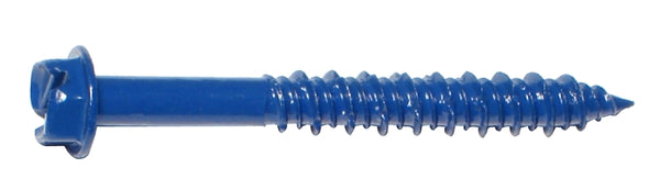 Hard-to-Find Fastener 014973161682 Slotted Hex Masonry Screws, 1/4 x 2-1/4, Piece-20 M10532