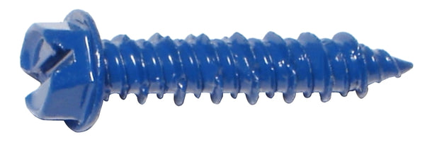 Midwest Slotted Hex Head Concrete Screw, 1/4 x 1 1/4" M10530