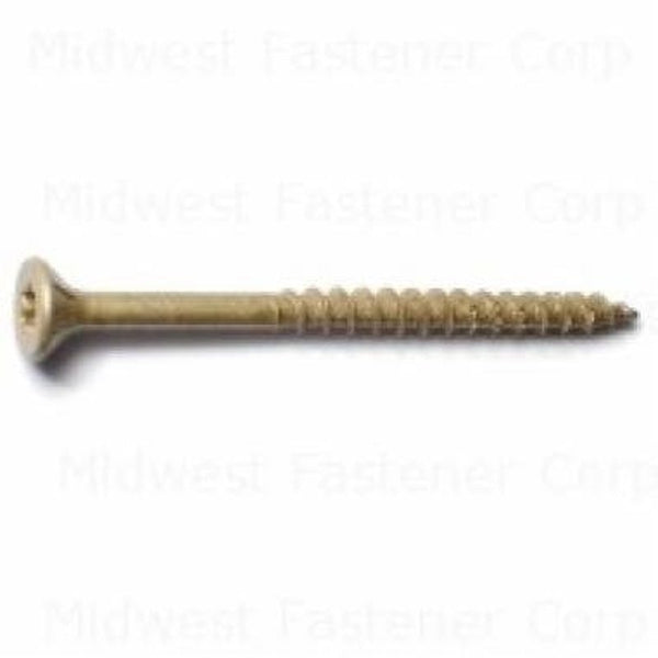 Saberdrive Tan XL1500 Coated Exterior Star Drive Multi-Purpose Deck Screws, 5lb, Approx. 439 Pieces - #9 x 2-1/2" Screws with Protective Coating, Decking Screws for Construction, Repair M50754