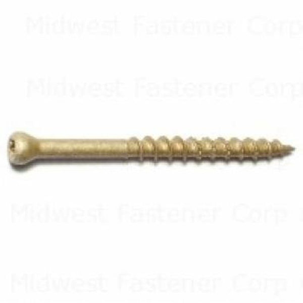 SaberDrive 51668 Screw, #8 in Thread, 2 in L, Trim Head, 173 PK M51668