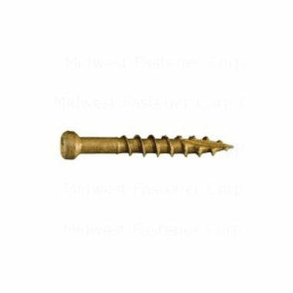 SaberDrive 54992 Screw, #8 Thread, 1-1/4 in L, Trim Head, Tan XL1500, 286 PK M54992