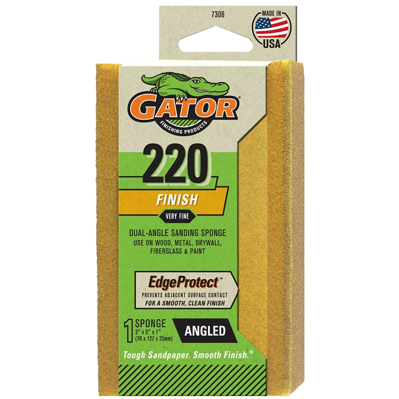 ALI INDUSTRIES 7306 220 25 CT Grit Angle Sand Sponge