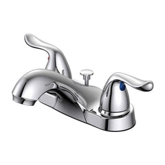 OakBrook Pacifica Pacifica Chrome Two Handle Lavatory Pop-Up Faucet 4 in. 67499W-6101
