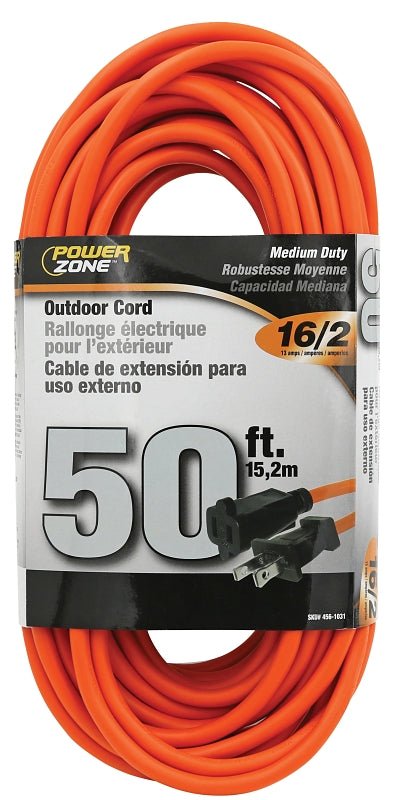 PowerZone Cord EXT OTD OR SJTW 16/2 50FT OR481630