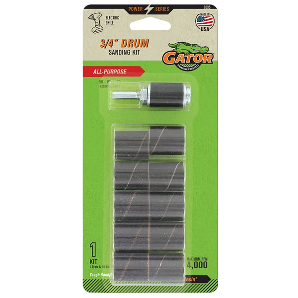 Ali Industries 6095 .75 in. Drum Sanding Sleeve Kit44; 10 Pack10 6095GA