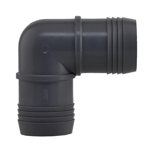 BOSHART INDUSTRIES Elbow Poly Barb 2 in UPPE-20