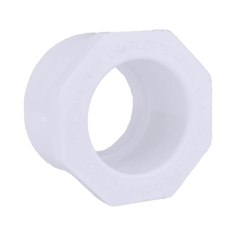 CHARLOTTE PIPE 2 x 1 1/4 SCH 40 REDUCER BUSHING SPGXS PRESSURE (1 Unit Piece)