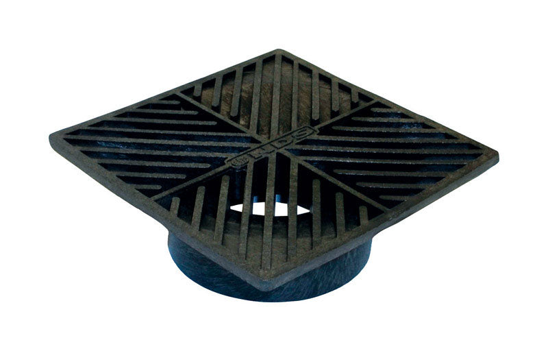 NDS 04 Square Plastic Drain Grate 6