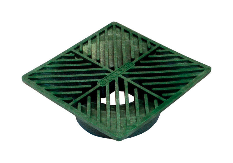NDS 6'' Square Green Grate