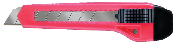 Allway Tools K700 18-mm Neon 7-Point Snap Off Knife with 1 Blade